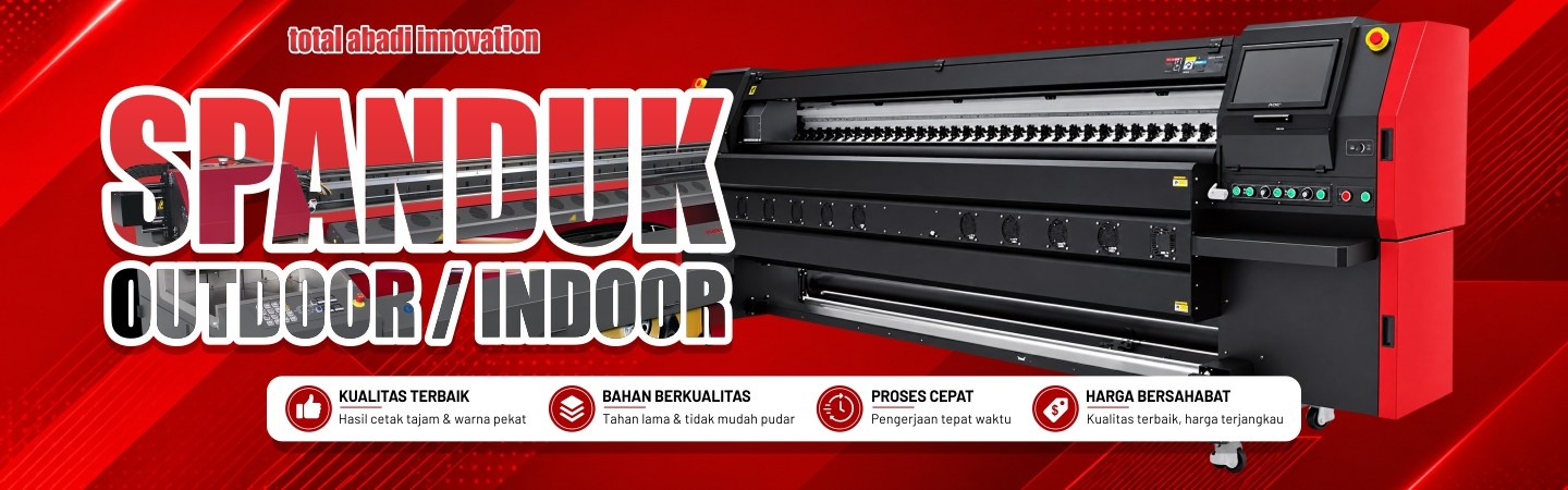 Percetakan Total - Cetak Spanduk Outdoor & Indoor