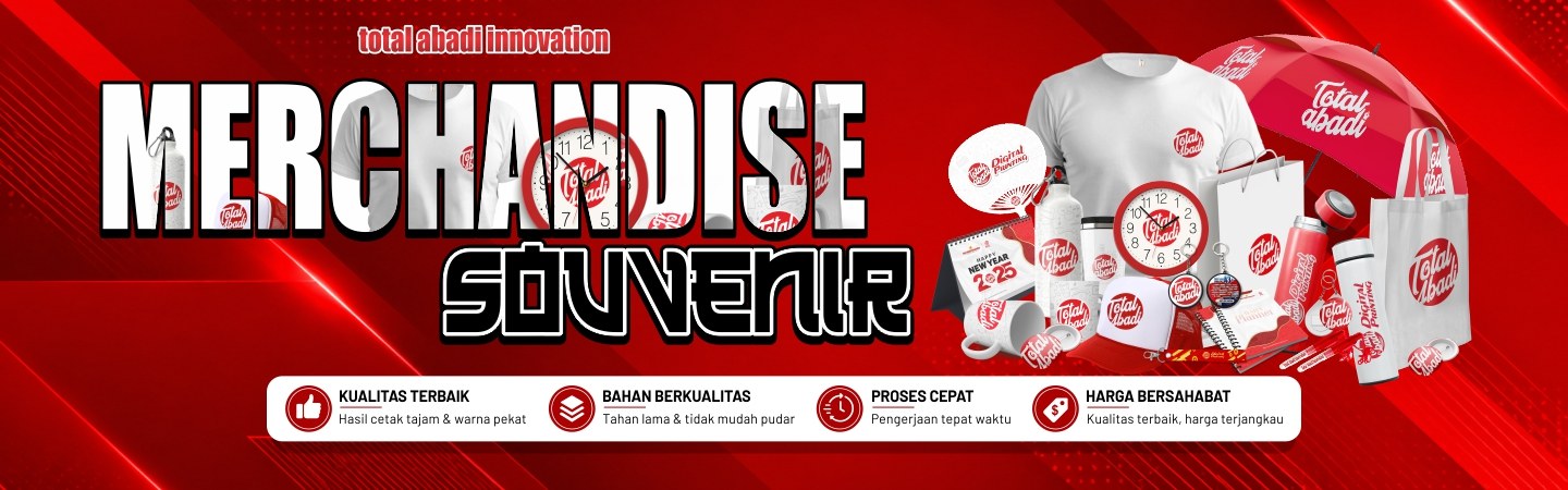 Percetakan Total - Merchandise & Souvenir Total Abadi Innovation