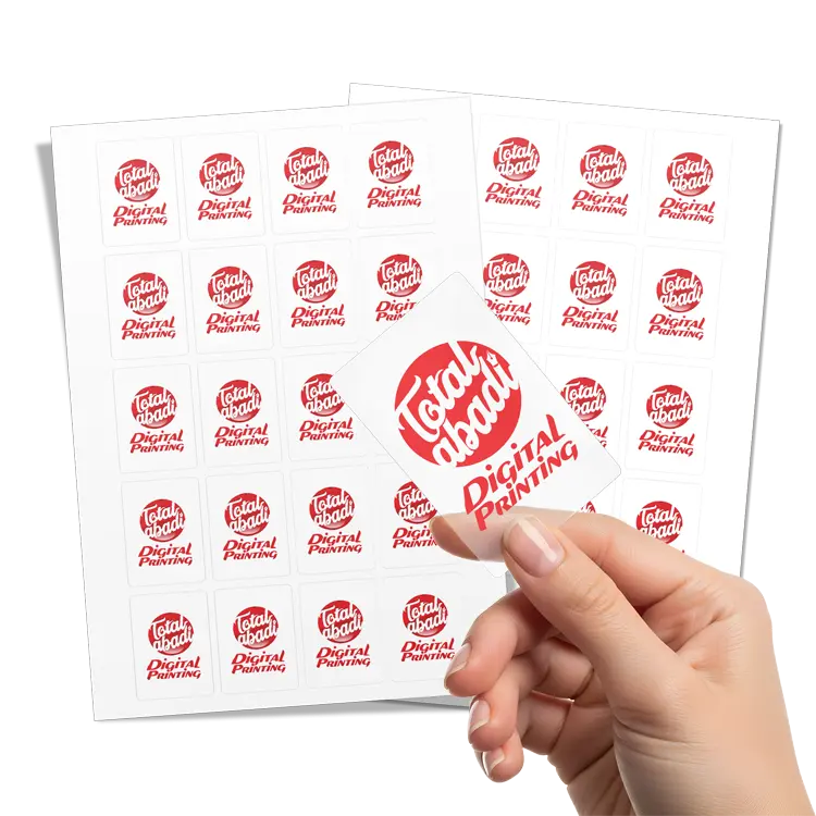 Stiker Transparan