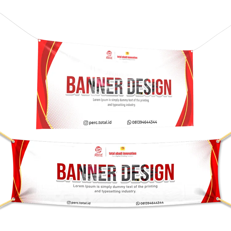 Spanduk Banner Percetakan Total